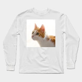 Red cat portrait Long Sleeve T-Shirt